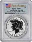 2024-S Peace Silver Dollar from Two-Coin Reverse Proof Set PR70 FS PCGS
