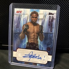 Ateba Gautier 2026 Topps Knockout UFC Red 20/25 SSP ROOKIE FIRE