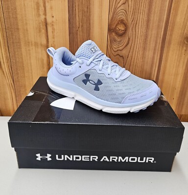Under Armour Charged Assert 10 Violet Women's Running Shoes Size 8