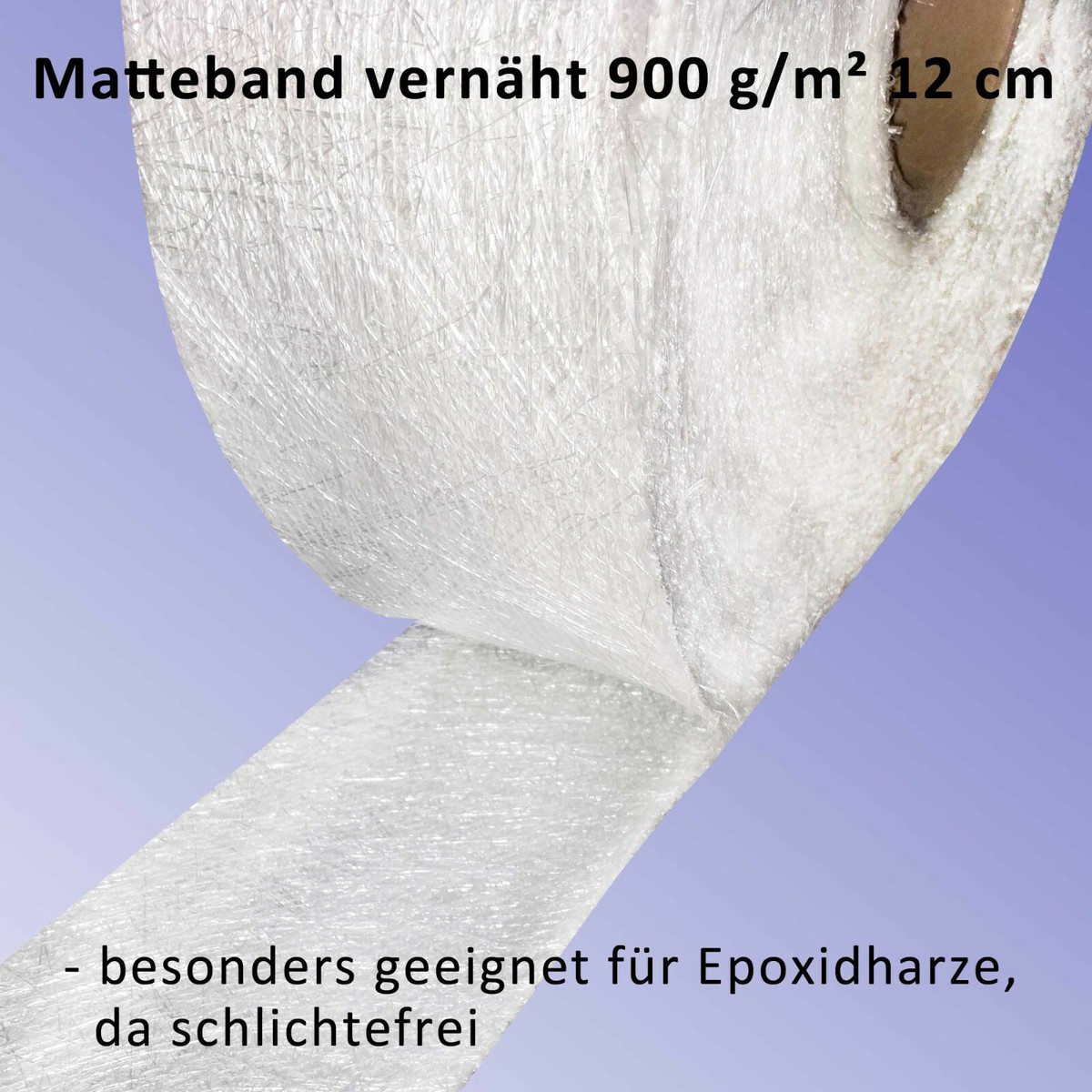 Vernähte Glasfasermatte Für Epoxidharz – 200, 450 Oder 600 G/m² – Made In Germany
