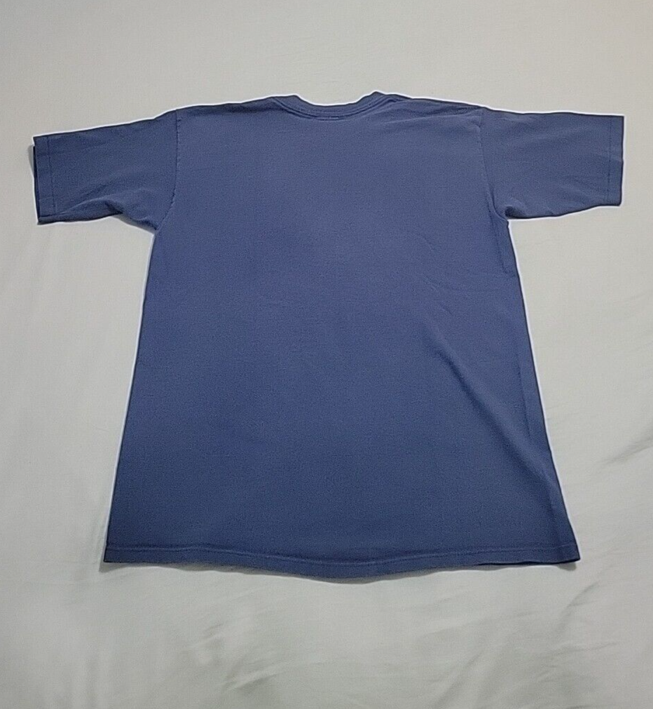 Iron City Beer shirt vintage Sportswear Large Embroidered blue