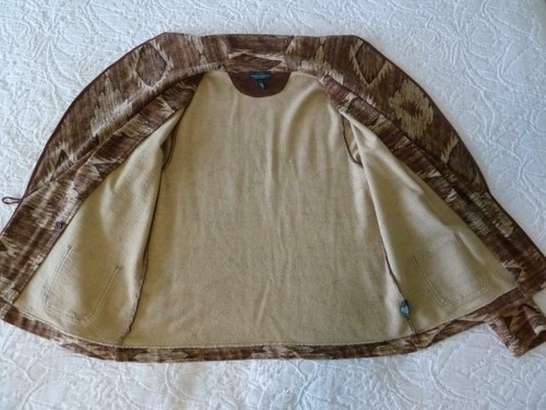 Giacca avvolgente Ralph Lauren cotone sud-ovest Navajo collare concho bottoni ~M/L - Foto 7 di 12