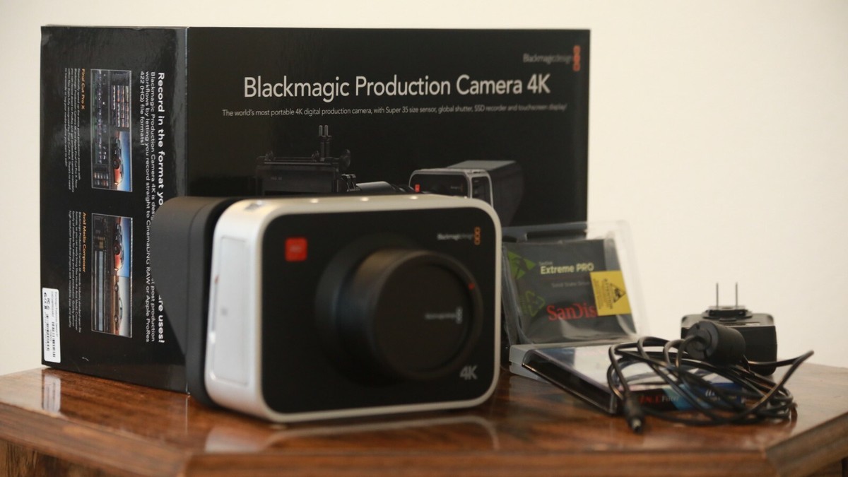 Blackmagic 4k production camera EF mount | eBay