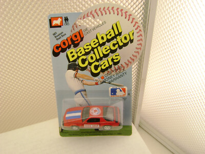 1982 CORGI METTOY #501 PONTIAC FIREBIRD S/E BOSTON RED SOX BASEBALL TRADING CAR