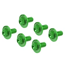 Front Fork Guard Bolts Set For Kawasaki KX80 KX85 1998-2013 KLX450R 2008-2015