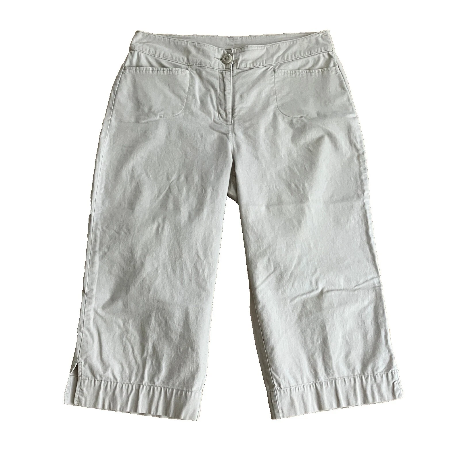 Woolrich White Regular Size Pants for Women