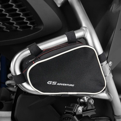 2x Motorradrahmen Sturzbügel Tasche Wasserdicht für BMW R1200GS LC Adventure - Picture 3 of 6