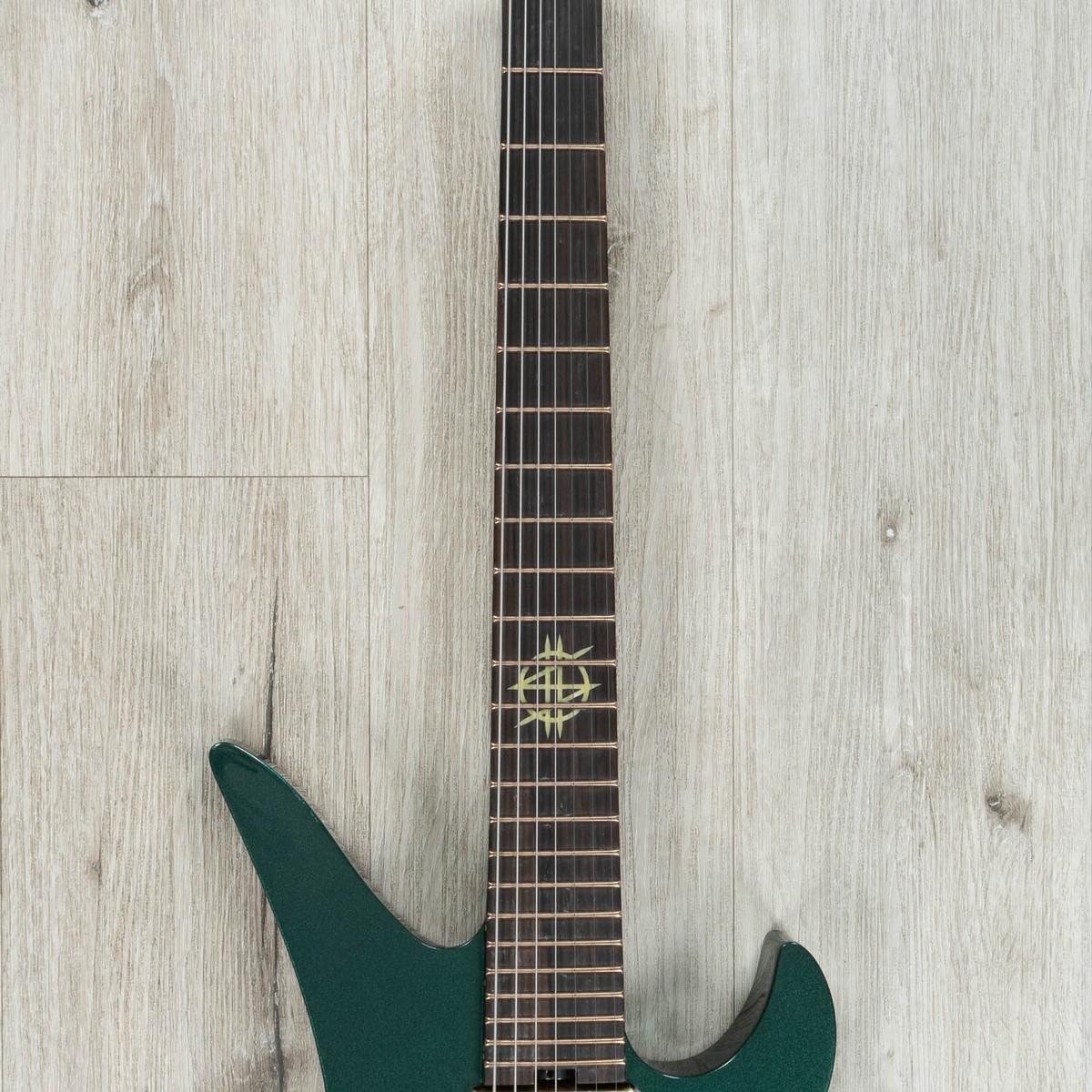Schecter Synyster Gates Custom-7 TR Headless 7-String Guitar, Oak
