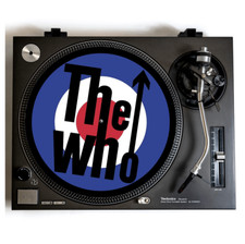 THE WHO Turntable Slipmat for Vinyl Records 12" DJ Slip Mat rock n roll vinyls