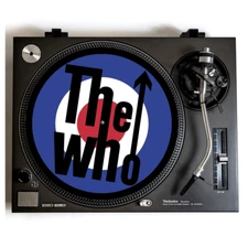 DJ Turntable Slipmat for Vinyl records DJ slip mat gift Fits 12 platter The Who