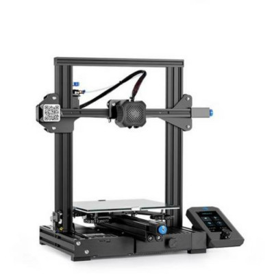 Creality Ender 3 V2 3D Drucker Bausatz 3D-Drucker Printer Kit Heizbett Schwarz  