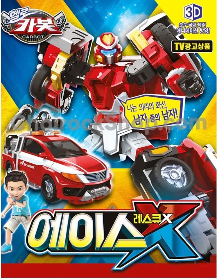 Hello Carbot Returns ACE RESCATE X Camión de Bomberos Transformador Robot Juguete/Penta Storm X Foto 2 de 4