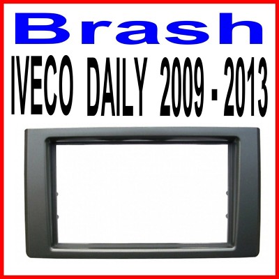 FASCIA FOR IVECO DAILY 2007 - 2013 TO SUIT AFTERMARKET DOUBLE DIN STEREO