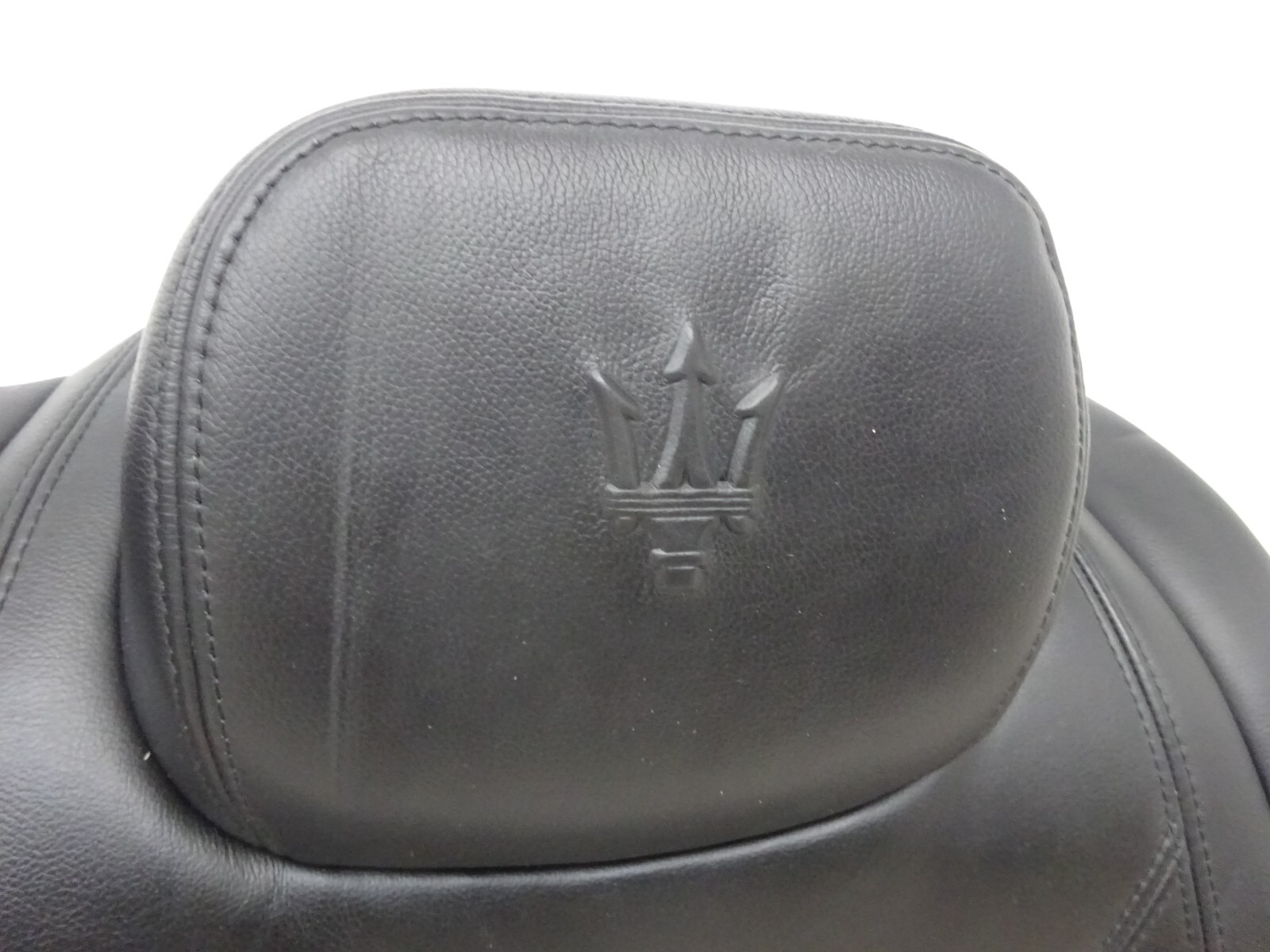 2014-2017 Maserati Ghibli Rear Seat Back Rest Upper Cushion Black OEM DE240261