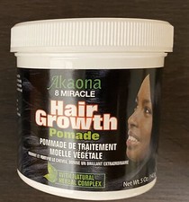 Akaona 8 Miracle Hair Growth Pomade W Natural Herbal Complex 5oz / 142g