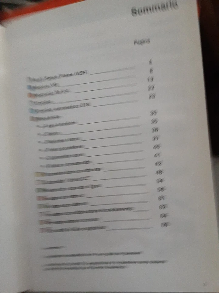 MANUALE SERVIZIO ASSISTENZA LA AUDI A8 COSTRUZIONE E FUNZIONAMENTO - Immagine 4 di 4