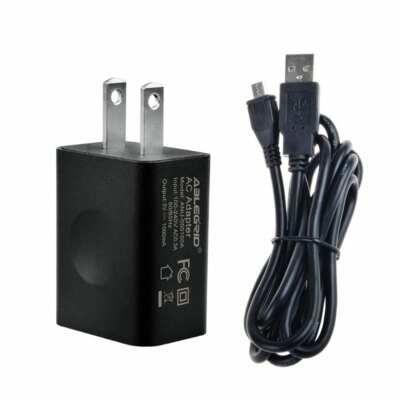 USB AC Power Charger Adapter + USB PC Cord Cable for Sennheiser MM 100 Headset