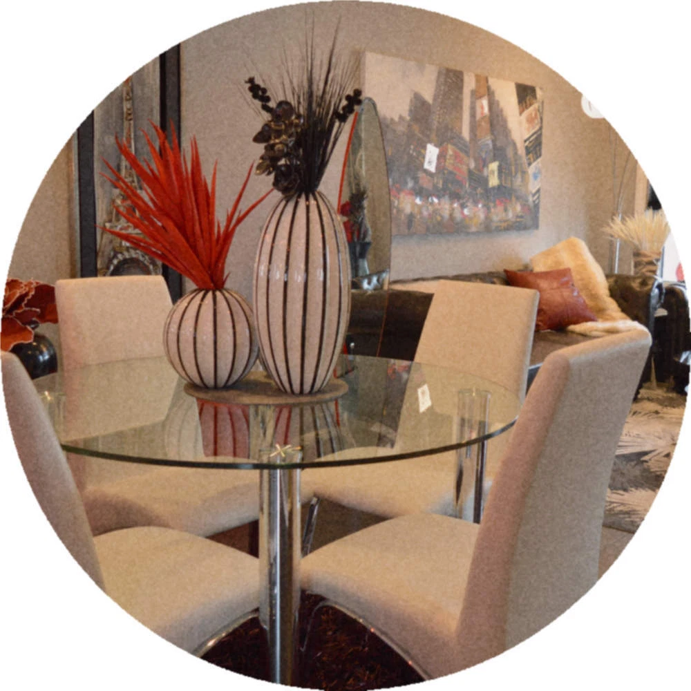 24 x 40mm Round Dining Table Stickers SK00014712