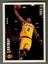 1996-97 UD Collector's Choice LA Lakers Team Set Kobe Bryant Rookie & Gold Minis