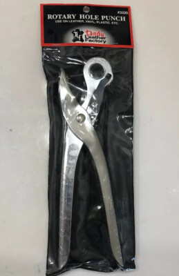 Economy Rotary Leather Punch Tandy Leather Item 3220-00 Free Ship