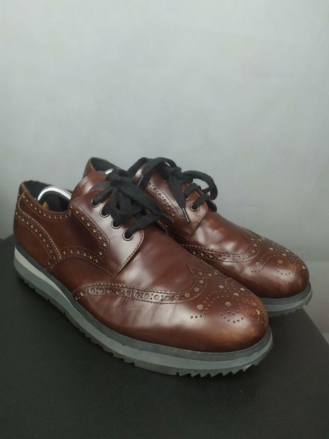 betts chain leather huarache shoes