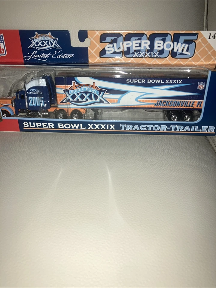 1-PATRIOTS SUPER BOWL XXXIX CHAMPIONS TRAILER.1-SUPER BOWL XXXIX TRACTOR TRAILER - Image 2 of 4