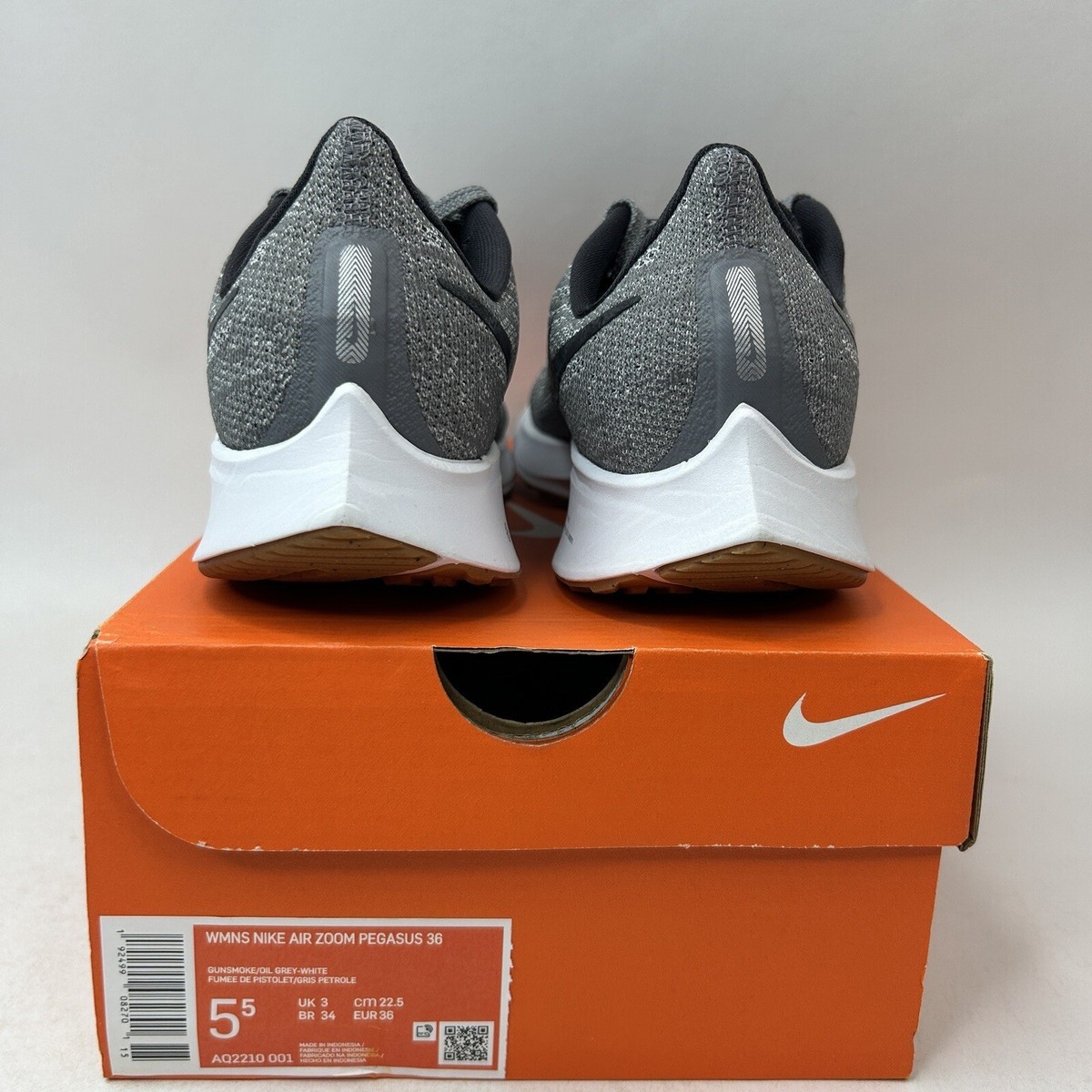 Nike Air Zoom Pegasus 36 WMNS “Gunsmoke Grey” AQ2210-001 Women's