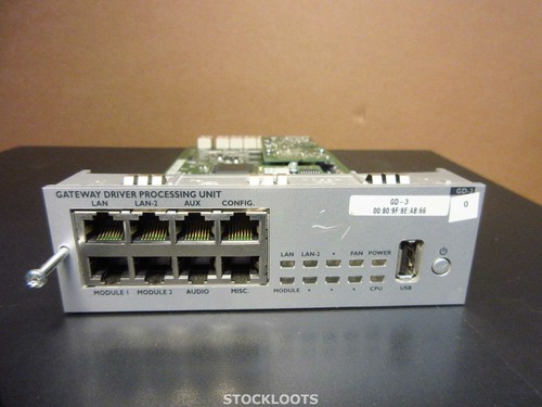 Alcatel-Lucent GD-3 Gateway Driver Processing Unit FROM: VOX OMNIPCX ENTERPRISE - 第 1/3 張圖片
