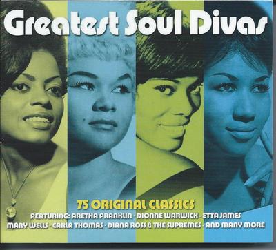 Greatest Soul Divas - 75 Original Classics 3CD 2013 NEW/SEALED
