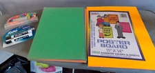 11" X 14" Poster Boards School Supplies Neon 6 Sheets, construction paper lot 60