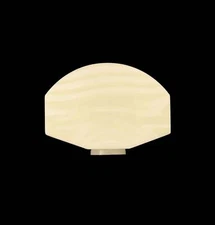 Tone Ninja Grained Ivoryoid Large Buttons (6) fits Hipshot/Grover/Kluson/Ratio