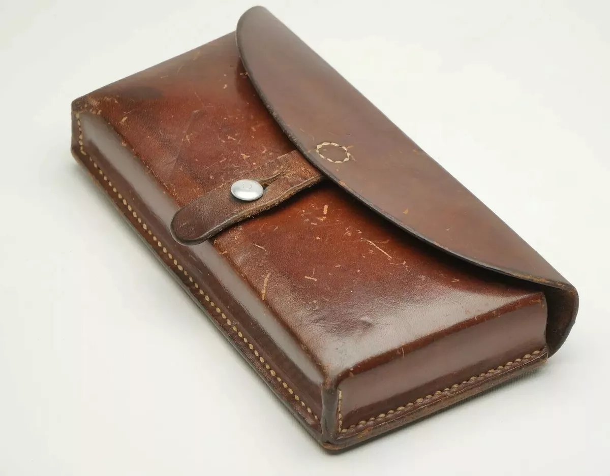 VINTAGE SWISS ARMY LEATHER AMMUNITION BELT POUCH FROM 1963 eBay