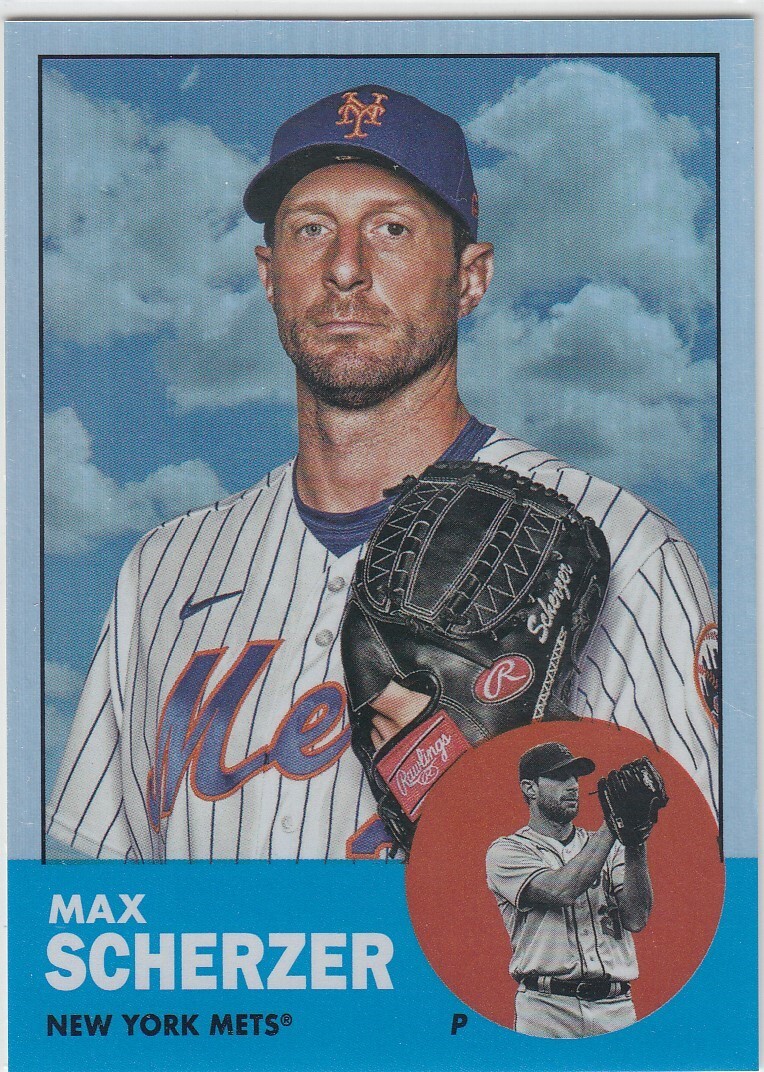 MAX SCHERZER /199 TOPPS ARCHIVES RAINBOW FOIL PARALLEL NATIONALS #37 2022 22
