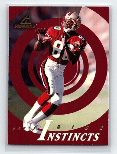 1997 Pinnacle Instincts Jerry Rice San Francisco 49ers #187 - Picture 1 of 2