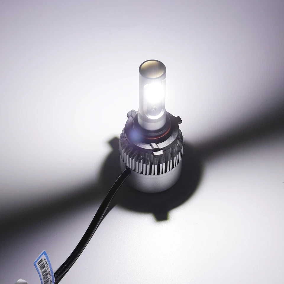 4pc LED Conversion Bulb Kit for Freightliner Columbia Headlights Lamp Low + High - Image 2 of 4