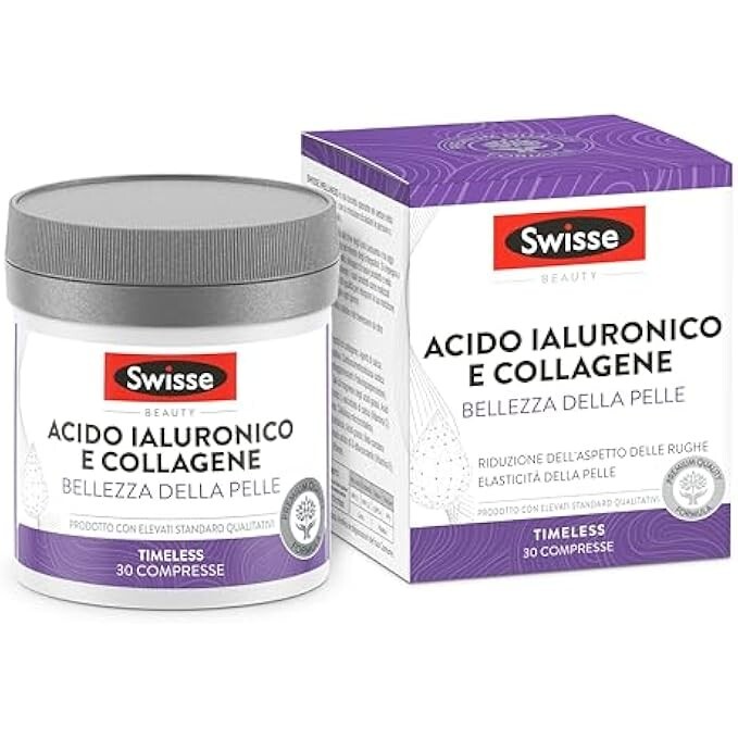 Swisse Collagene e Acido Ialuronico: Benessere Pelle e Articolazioni