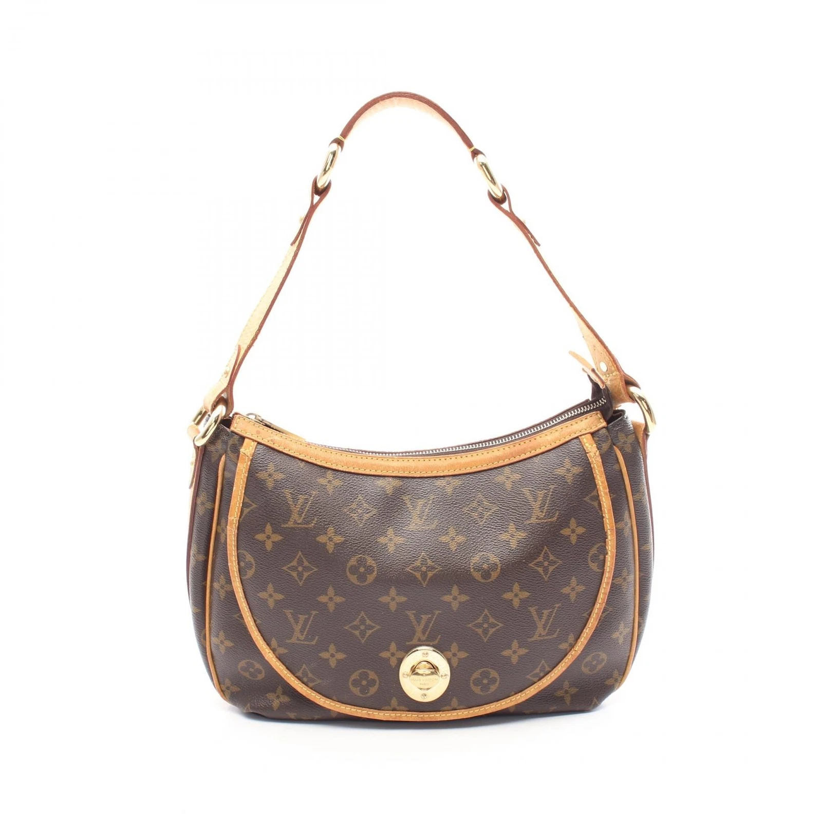 LOUIS VUITTON（LV） Borsa a tracolla Louis Vuitton Tolum PM M40076 monogramma tela pelle usata donna LV