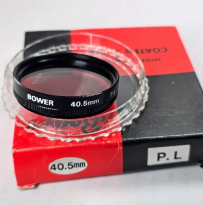 Genuine Bower 40.5mm PL Polarizer Polarizing Polar Japan Polarizer Lens Filter