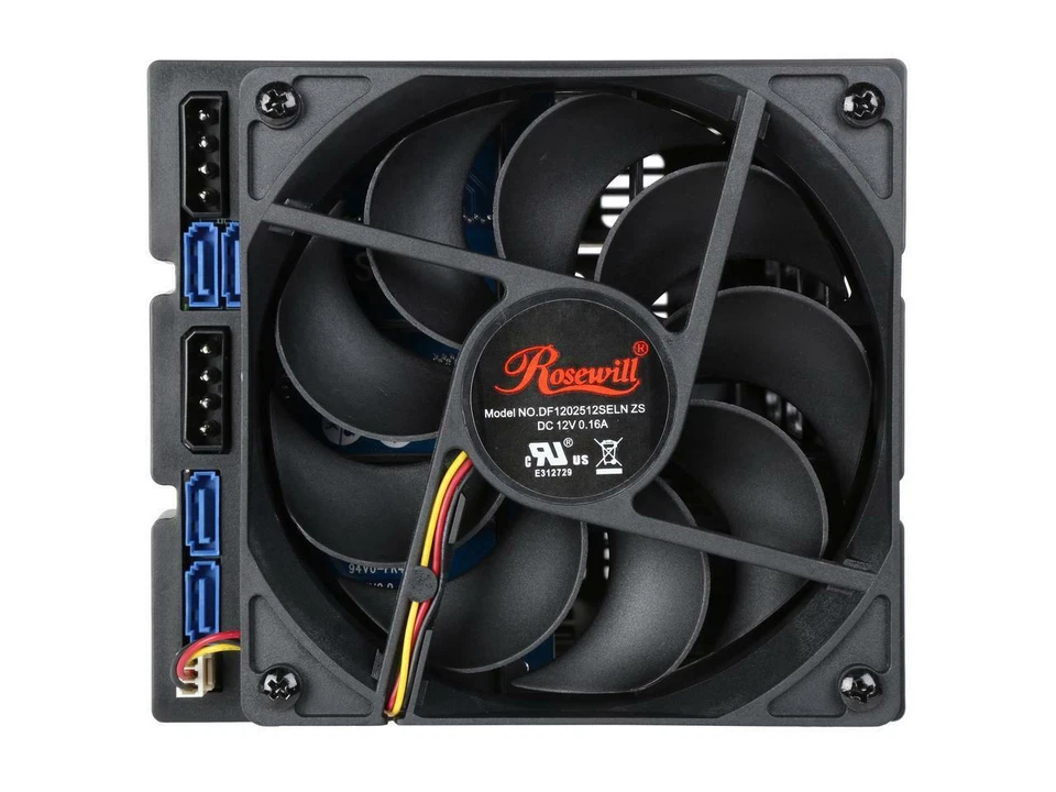 Rosewill RSV-SATA-Cage-34 - Hard Disk Drives - Black, 3 x 5.25" to 4 x 3.5" Hot- - Image 4 of 4