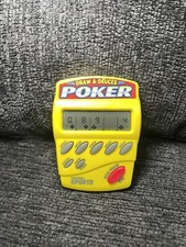 Radica Draw Deuces Sports Poker LCD Hand Held Electronic Game