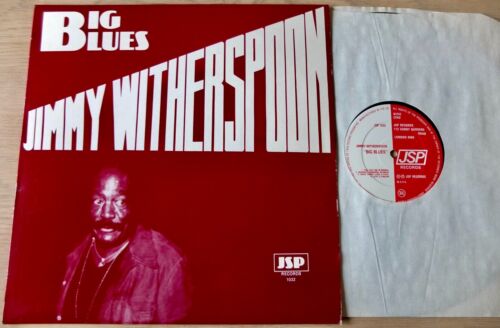 JIMMY Witherspoon Big Blues LP Jsp Records (1981) Ex Ru Mike Carr Jim Mullen - Photo 1 sur 5