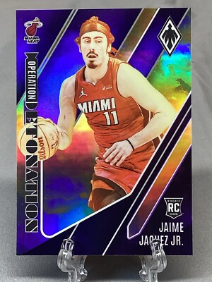Jaime Jacquez Jr /75 RC 2023-24 Panini Phoenix Operation