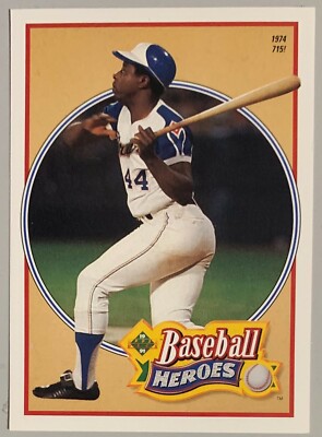 HANK AARON, '91 UPPER DECK 