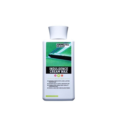 Wax Set ValetPRO Indulgence Cream Wax 250ml + Applicator Sponge Black + Cloth - Picture 2 of 4