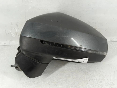 2015-2018 Audi A3 Driver Left Side View Power Door Mirror Black X6CY3