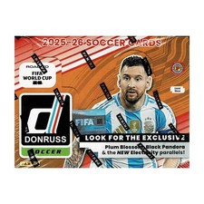 2025/26 PANINI DONRUSS ROAD TO FIFA WORLD CUP SOCCER HOBBY INTERNATIONAL BOX