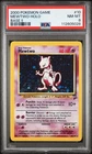MEWTWO HOLO 10 GAME BASE II POKEMON PSA 8