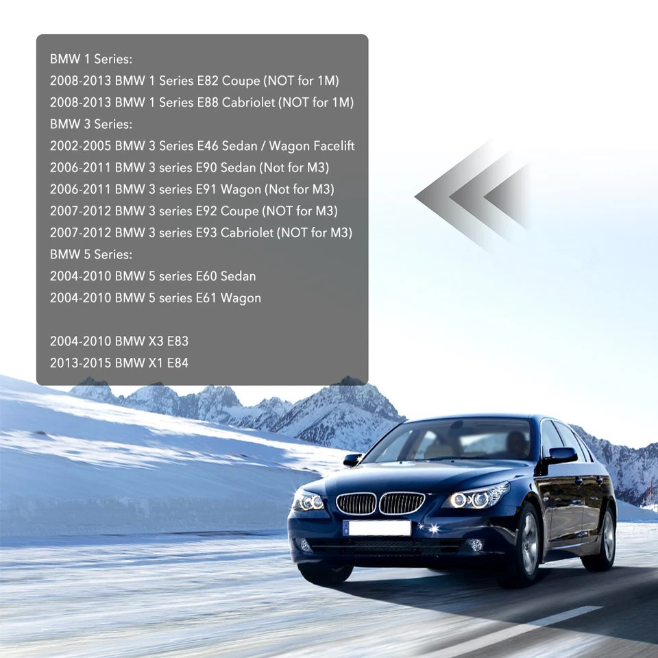 LED License Plate Light For 03-13 NISSAN INFINITI G25/G35/G37 Bright White 2set - Image 3 of 4