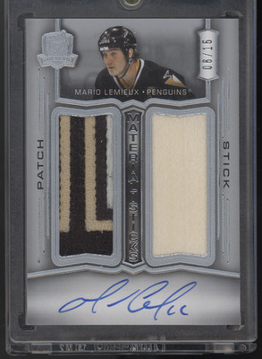 2024-25 Upper Deck The Cup - Mario Lemieux - Materialisticks /15