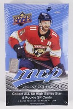 2022-23 Upper Deck MVP Hockey Factory Sealed Unopened Hobby Box (20 Packs)
